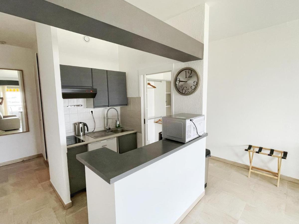 #41 Marina Riviera Bay - Marine Baie Des Anges - Studio Vue Mer Et Port Villeneuve-Loubet Esterno foto